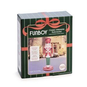 Funboy 3.5 FT Giant Classic Inflatable Nutcracker Christmas Decor Indoor Outdoor